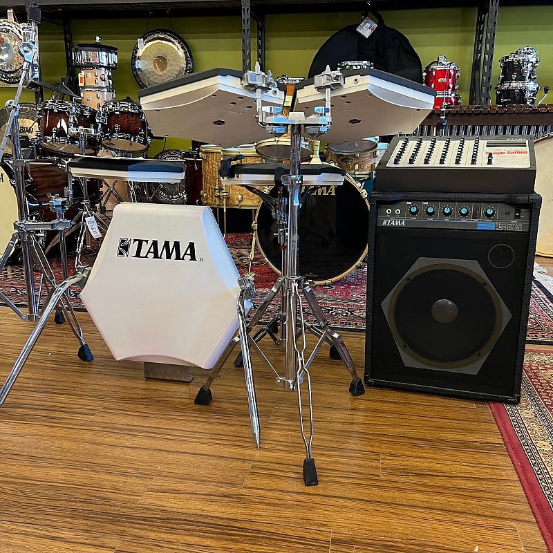 Tama Techstar Electronic Set Complete with Stands and Amp image 1