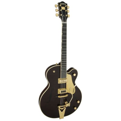 Gretsch G6122T59 Vintage Select Edition '59 Chet Atkins Country Gentleman Hollow Body 6-String Right-Handed Electric Guitar with Bigsby (Walnut Stain Lacquer) image 4