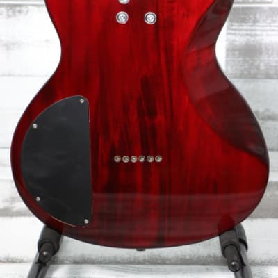USED Washburn WI-14 Idol Series Electric Guitar - Trans Red - Near Mint with Gig Bag image 4
