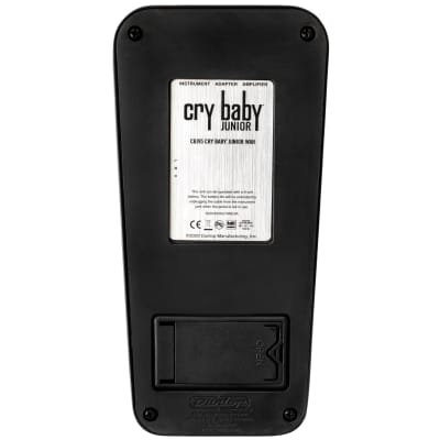 Dunlop CBJ95SW Special Edition Cry Baby Junior Wah Effects Pedal with Free Chromatic Tuner, White image 3