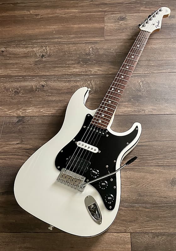ギター Fender Aerodyne II Stratocaster EMG Fender MIJ Aerodyne II Stratocaster MOD EMG PU Medium White