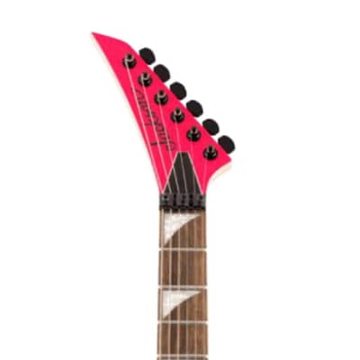 Jackson FSR X Series Dinky DK2XR HH Electric Guitar, Laurel FB, Neon Pink image 5