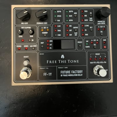 Free The Tone Future Factory FF-1Y-K Ken Signature Model Gold | Reverb