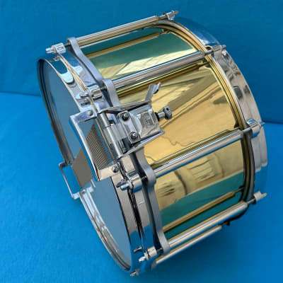 Free Floating Brass Snare Drum 14" x 8" - Pearl B-9114ED image 18
