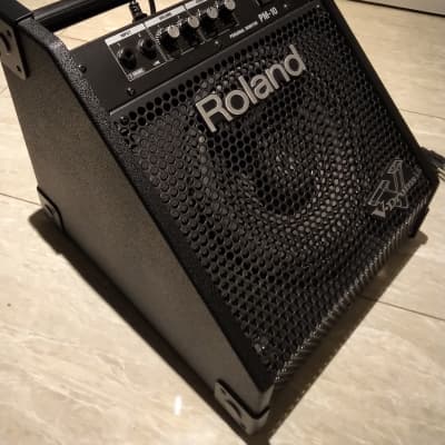 HOT国産ローランド Roland PM-10 V-Drums パーソナル モニター 電子ドラム用 ケーブル付き 美品 電子ドラム