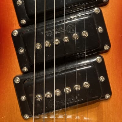 Mosrite VIII 1984 - Red burst/ Sunburst. image 5