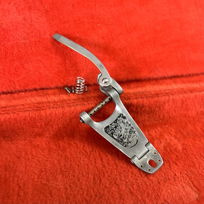 Bigsby B3 vibrato guitar tailpiece c 1950's - Nickel Bigsby B3 vibrato guitar tailpiece c 1950's - Nickel