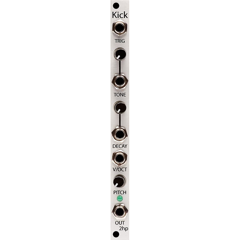 2HPのキックモジュール – 2hp kick module eurorack 2hp Kick Eurorack Drum Module (Silver) | Reverb Canada