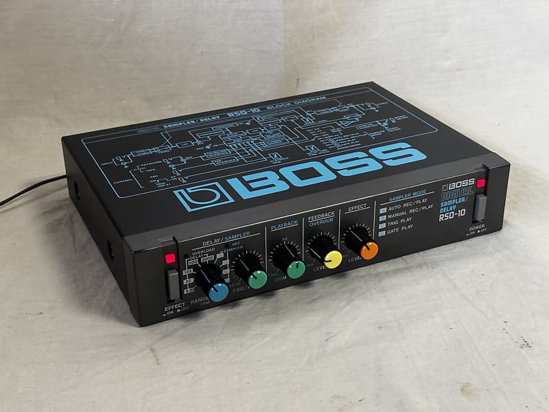 Boss RSD-10 Micro Rack Series Digital Sampler / Delay