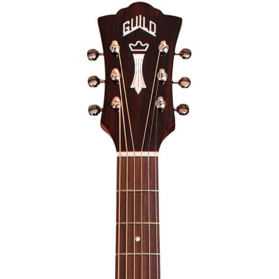 Guild D-140 Westerly Collection Dreadnought Acoustic Guitar Regular Natural image 5