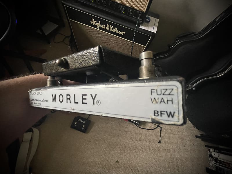 Morley Black Gold Fuzz Wah Volume BFW Accutronics Mid-80s