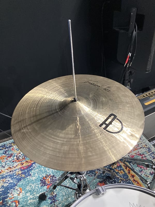Agean - 15" Treasure Jazz Series, Thin Hi-Hats Pair 1068g 1220g image 1