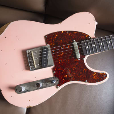 ★CustomOrder Lacquer ShellPinnk Telecas★ Fender Custom Shop '60 Telecaster Custom Heavy Relic