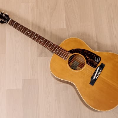 1966 Epiphone FT-45N Cortez Vintage X Braced Acoustic Guitar image 13