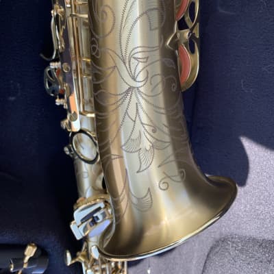 Kessler Custom Matte alto saxophone with case great shape image 4