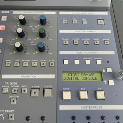 Otari DB-16P Digital Audio Mischpult / Mixer / Mixing Console | Reverb