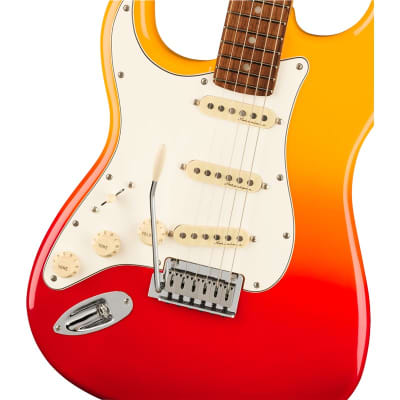 Fender Player Plus Stratocaster, Maple Neck, Tequila Sunrise, Left Handed image 4