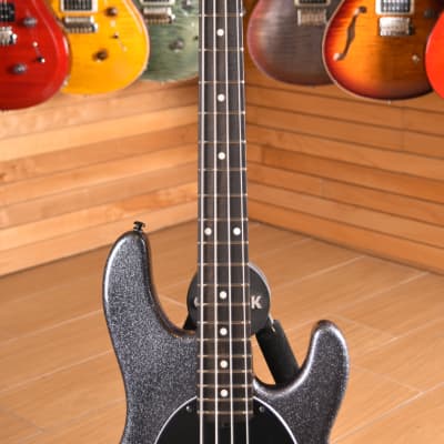 Music Man StingRay Special H Ebony Fingerboard Roasted Maple Neck Charcoal Sparkle image 11