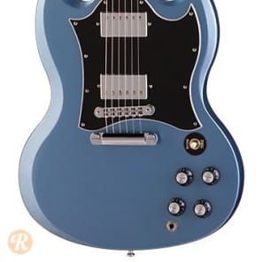 ギター Gibson SG Standard 2011 Pelham Blue Gibson SG Standard Electric Guitar - Pelham Blue Burst