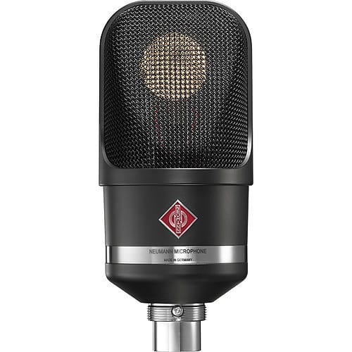 Neumann TLM 107 BK Large-Diaphragm Multipattern Condenser Microphone (Black) image 1