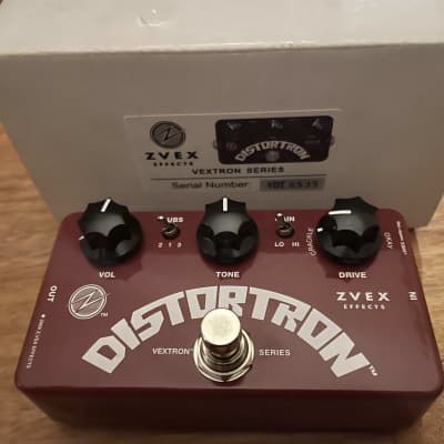 ギター ZVEX DISTORTRON Vextron Series Zvex Vextron Series DISTORTRON guitar effects pedal demo - YouTube
