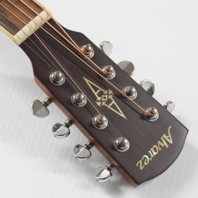 Alvarez ABT60CE-8SHB Artist 60 8-string Baritone Acoustic-electric Guitar - Shadowburst image 9