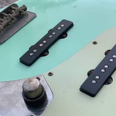 Real Life Relics Custom Shop Fully Loaded Bass Body Aged Seafoam Green image 5