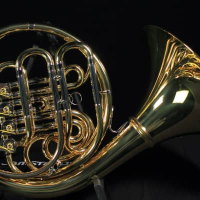 Yamaha YHR-671D Professional Double French Horn - Detachable Bell (Lacquer) image 6