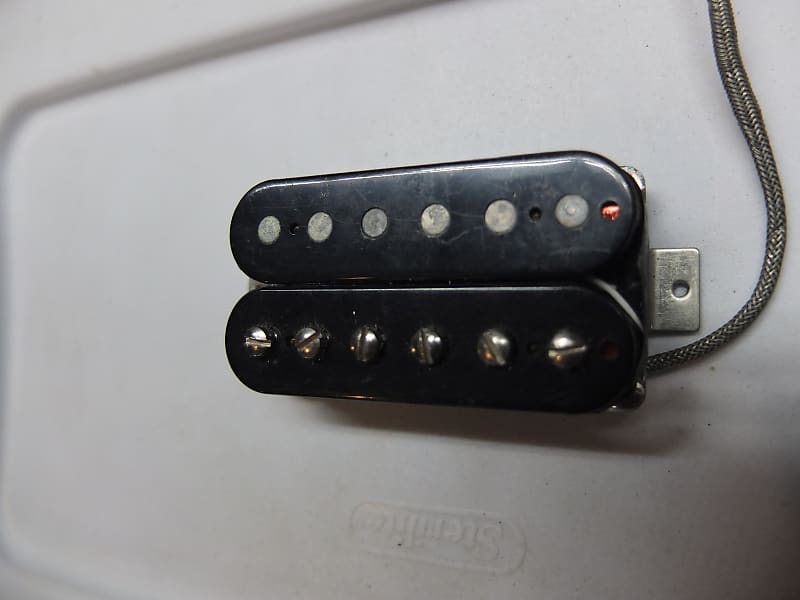 Gibson Tim Shaw Pat. Numbered Humbucker 80s - Black | Reverb