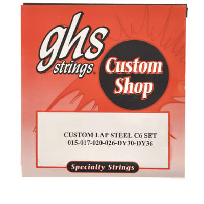 GHS Electric Lap Steel Strings C6 Tuning 15-36