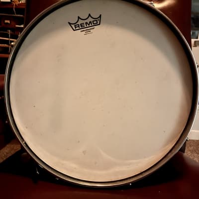 Gretsch 4103 Renown  14x5.5” 8-Lug Snare Drum with Round Badge 1964 - White Pearl image 5