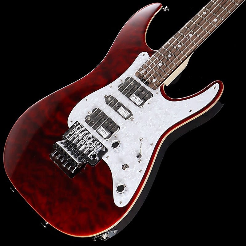 SCHECTER SD-2-24-AL (See-Thru Red/Rosewood) -Made in Japan-