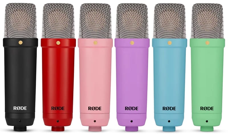 Rode NT1SIG Studio Condenser Microphone - Pink | Reverb