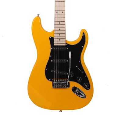 Glarry GST Electric Guitar w/20W Amplifier - Yellow image 5