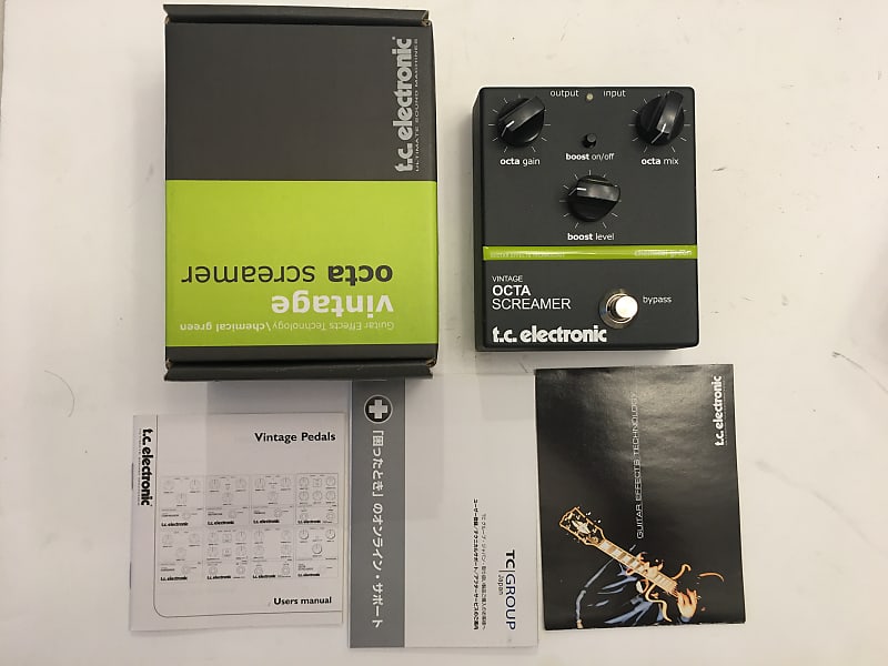 TC Electronic Vintage Octa Screamer Octave Overdrive Rare