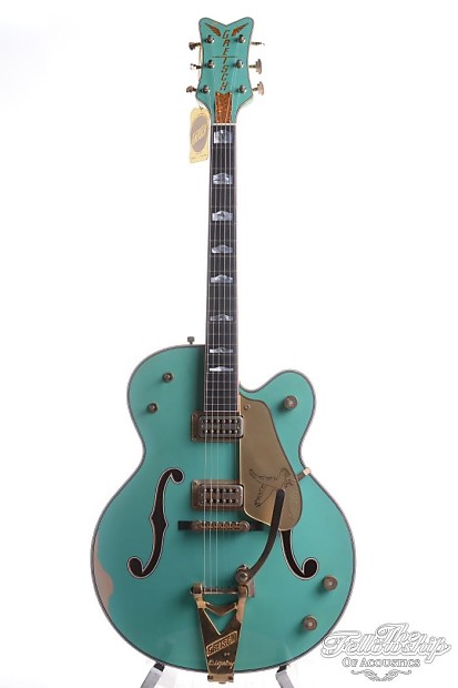 Gretsch seafoam green top