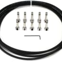 Lava Cable Piston Pedalboard Cable Kit - 10 foot - Black