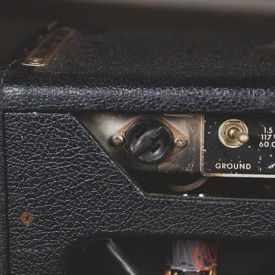 Fender 1966 Bandmaster Black Panel Tube Amplifier Head - Used image 22