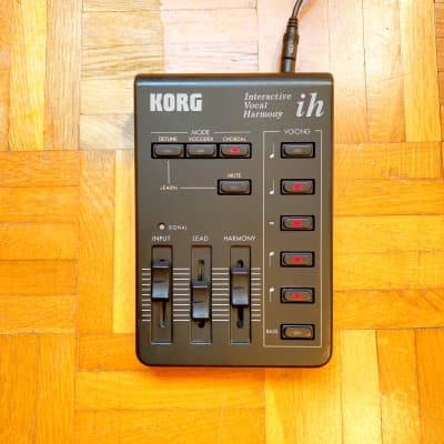 Korg IH Interactive Vocal Harmony (Canada,1995) - Top Vocoder and Harmonizer with power supply! for sale