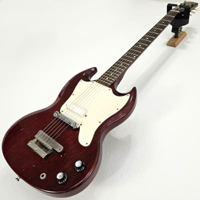 1966 Gibson Melody Maker Vibrola Cherry SG Vintage Electric Guitar for sale