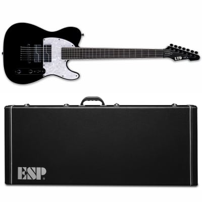 ESP LTD SCT-607 Baritone 7-String Electric Guitar Black + ESP Case BRAND NEW for sale