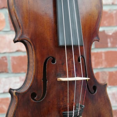 Antique 4/4 size Italian made Valenzano Violin circa 1800 image 1