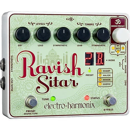Electro-Harmonix Ravish Sitar Pedal | Reverb