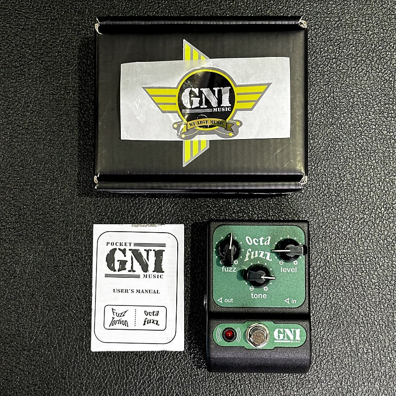 GNI Pedals AS1 Amp Simulator Rare Overdrive Effect Pedal