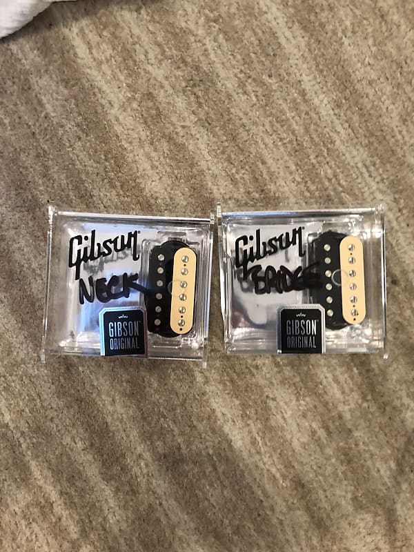 Gibson Burstbucker 61R and 61T Pickups (Zebra) 2020