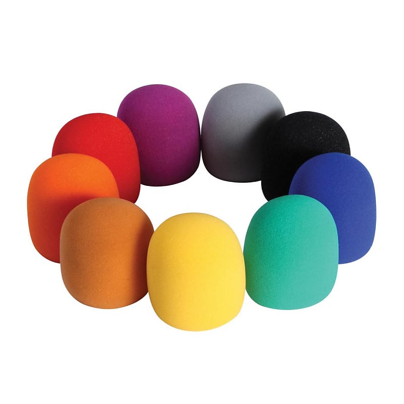 On-Stage ASWS58-C Foam Microphone Windscreens