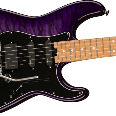Charvel Pro-Mod SC1 Marco Sfogli Signature HSS QM Trans Purple Burst Electric Guitar image 3