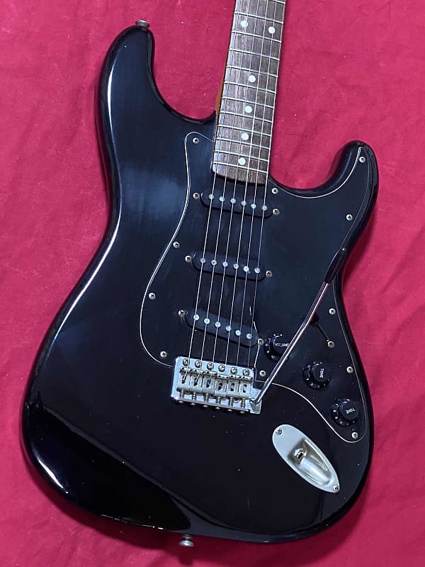 Yamaha ST-400R Black Japan Vintage 1980's Electric Guitar | Reverb