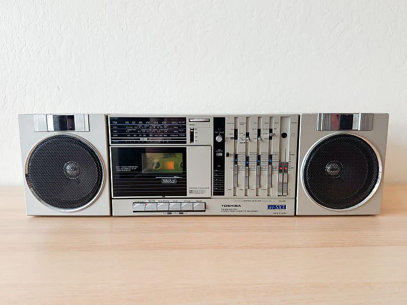 Vintage Toshiba RT-SX3 Boombox Radio -Please Read-  			