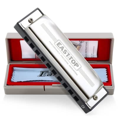 Gift Easttop Mini Chord Harmonica Orchestral Mouth Organ harmonica for Adult